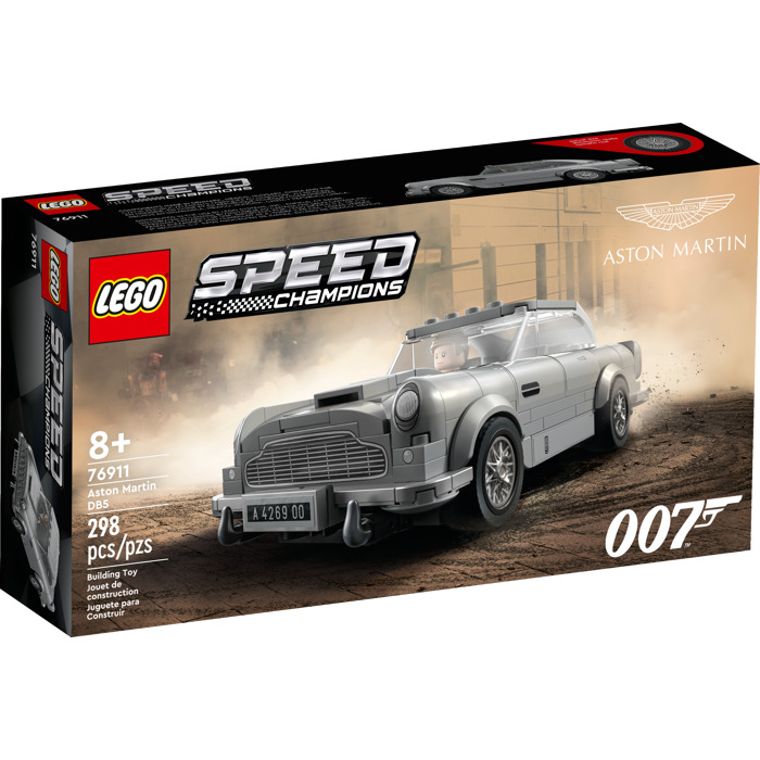 Конструктор LEGO Speed Champions 76911 Aston Martin DB5, Автомобиль агента 00 конструктор lego polybag speed champions 30657 mclaren solus gt 95 дет
