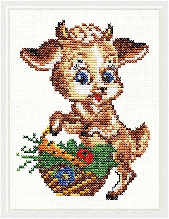 

Набор для вышивания Чудесная Игла Козочка-хозяйка