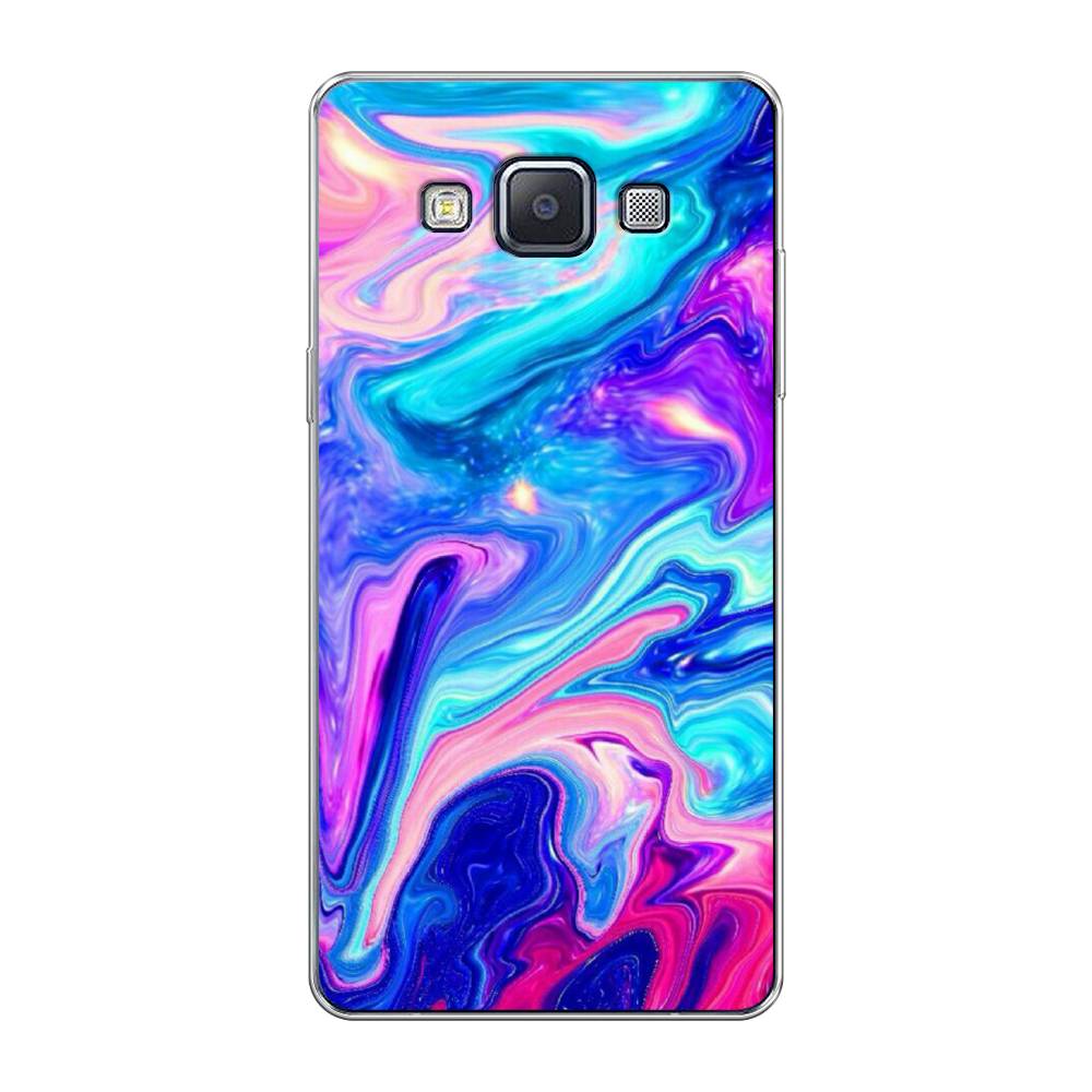 фото Чехол awog "потеки краски" для samsung galaxy a5