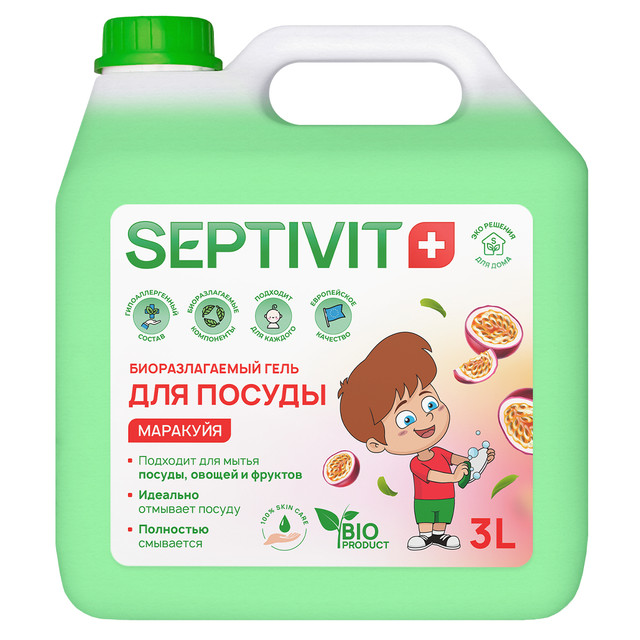 

Средство для мытья посуды Маракуйя Septivit Premium 3л