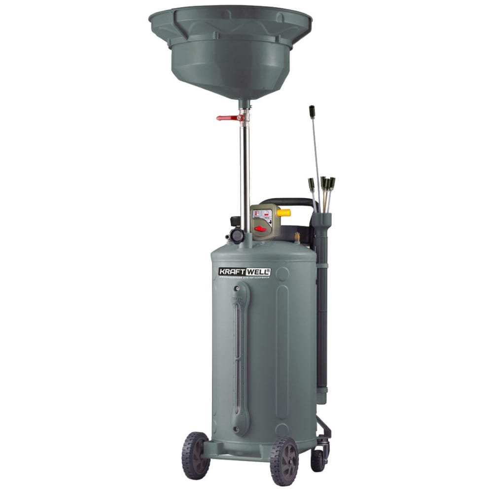 

Установка для слива и откачки масла/антифриза KraftWell KRW1832.80