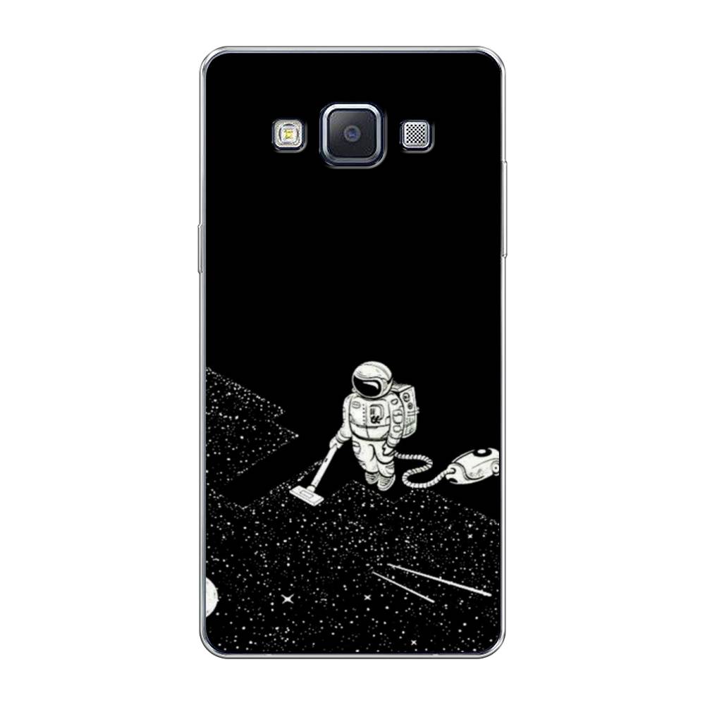 

Чехол Awog на Samsung Galaxy A5 / Самсунг A5 "Космонавт с пылесосом", Белый, 20450-4