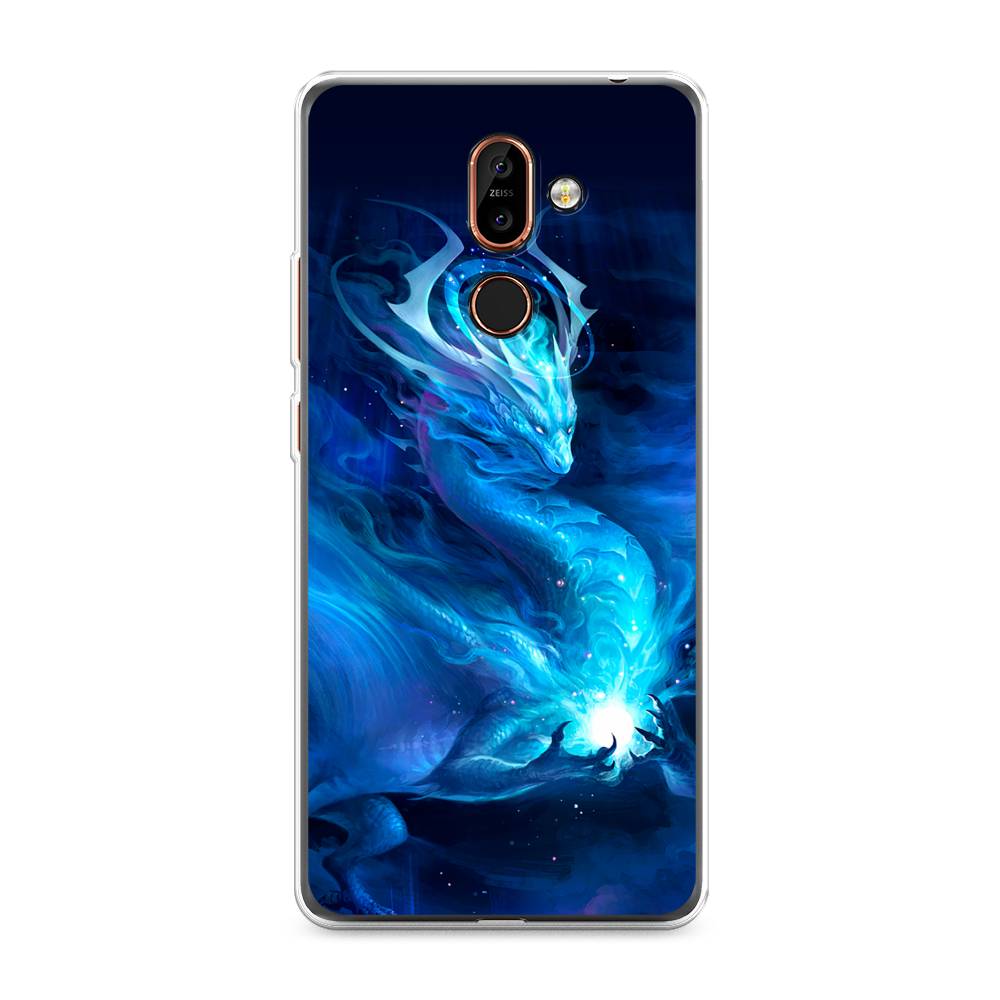 

Чехол Awog на Nokia 7 plus / Нокиа 7 plus "Лунный дракон", 121050-1
