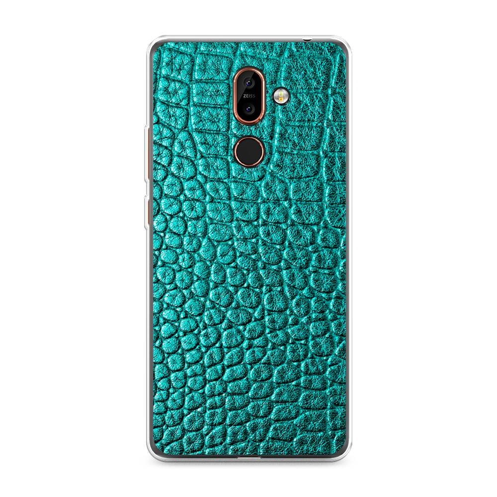 

Чехол Awog на Nokia 7 plus / Нокиа 7 plus "Бирюзовая змея", 121050-3