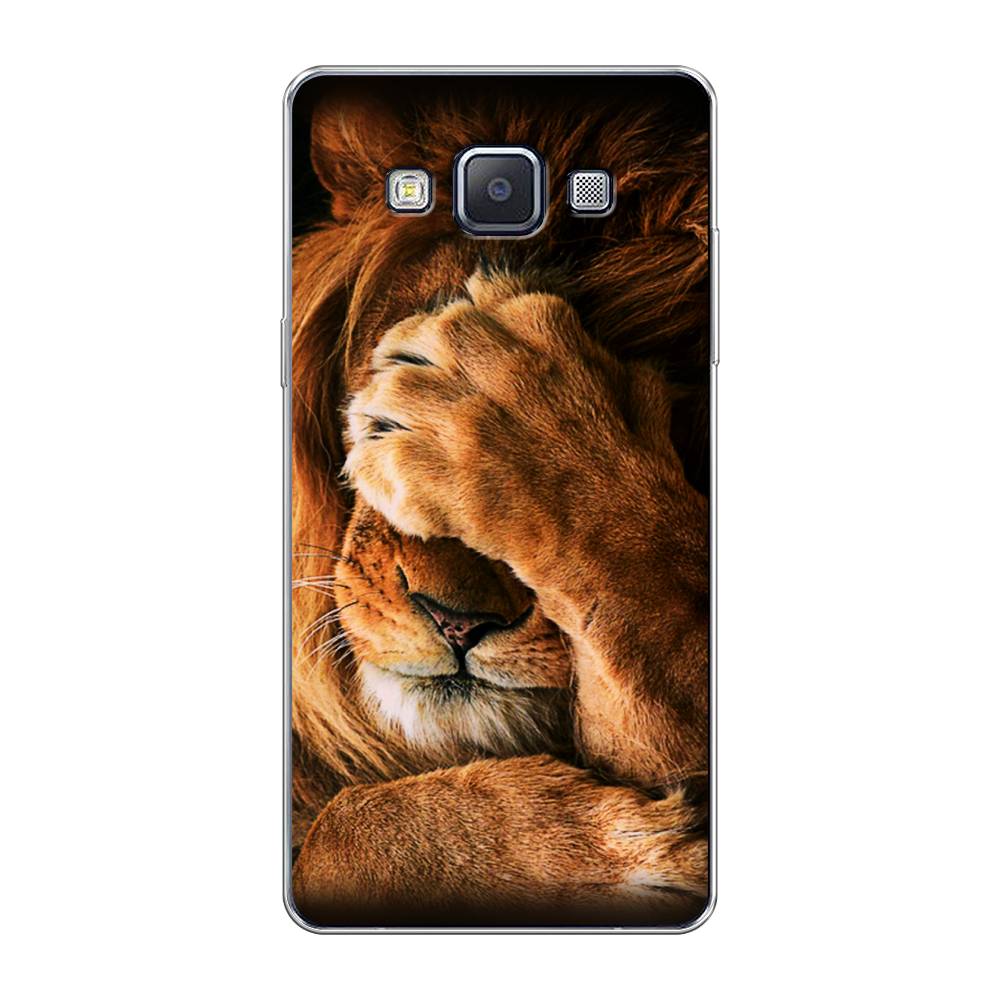 

Чехол Awog на Samsung Galaxy A5 / Самсунг A5 "Львиный стыд", Коричневый;черный, 20450-1