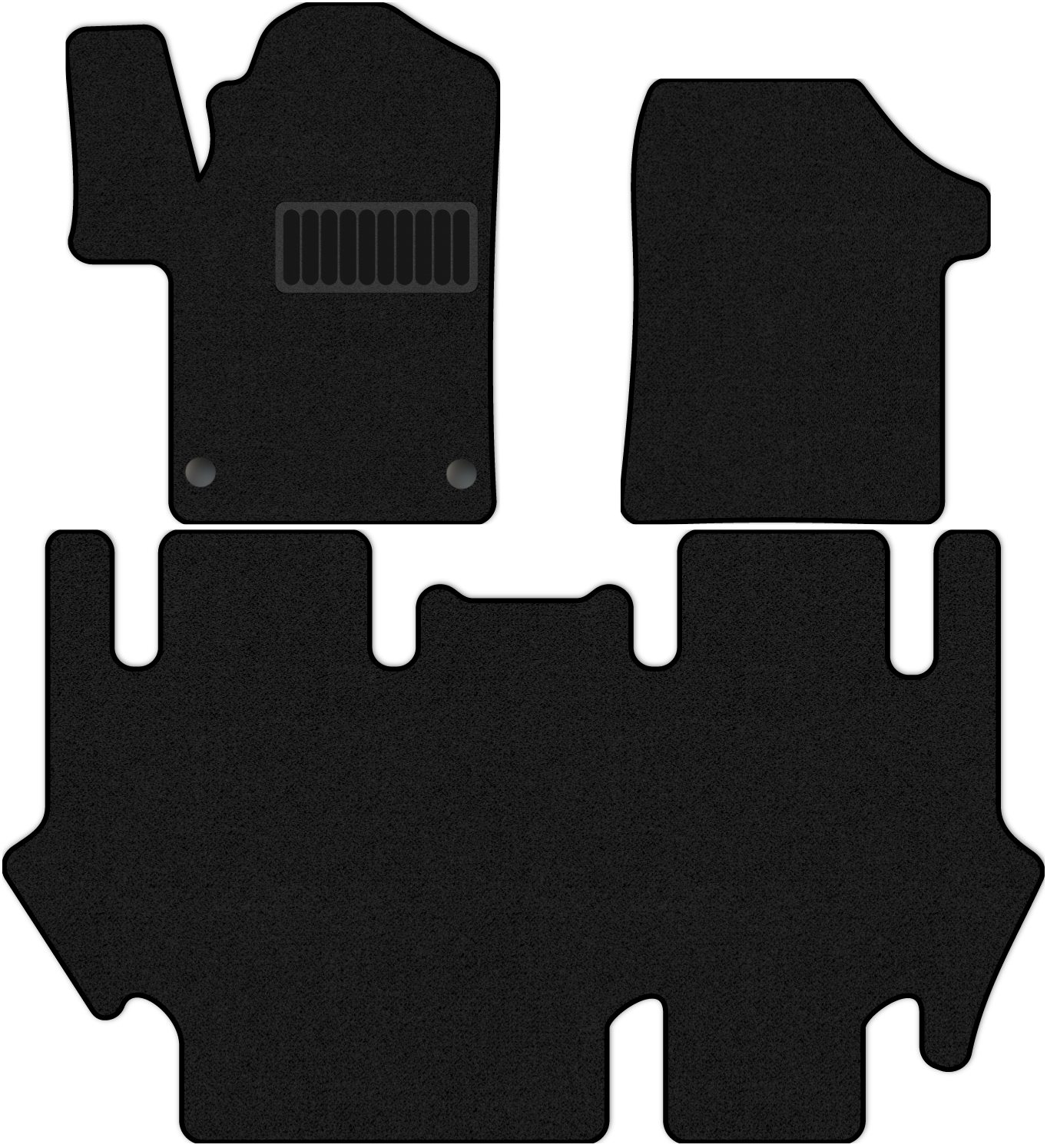 

Коврики текстильные Allmone Стандарт для Mercedes-Benz Viano W639 2010 - 2014, 3556-W3YL-F