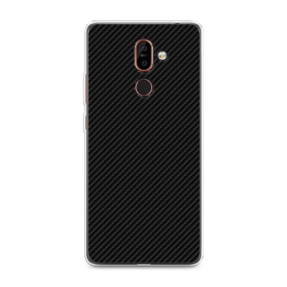 

Чехол Awog "Черный карбон" для Nokia 7 plus, 121050-3