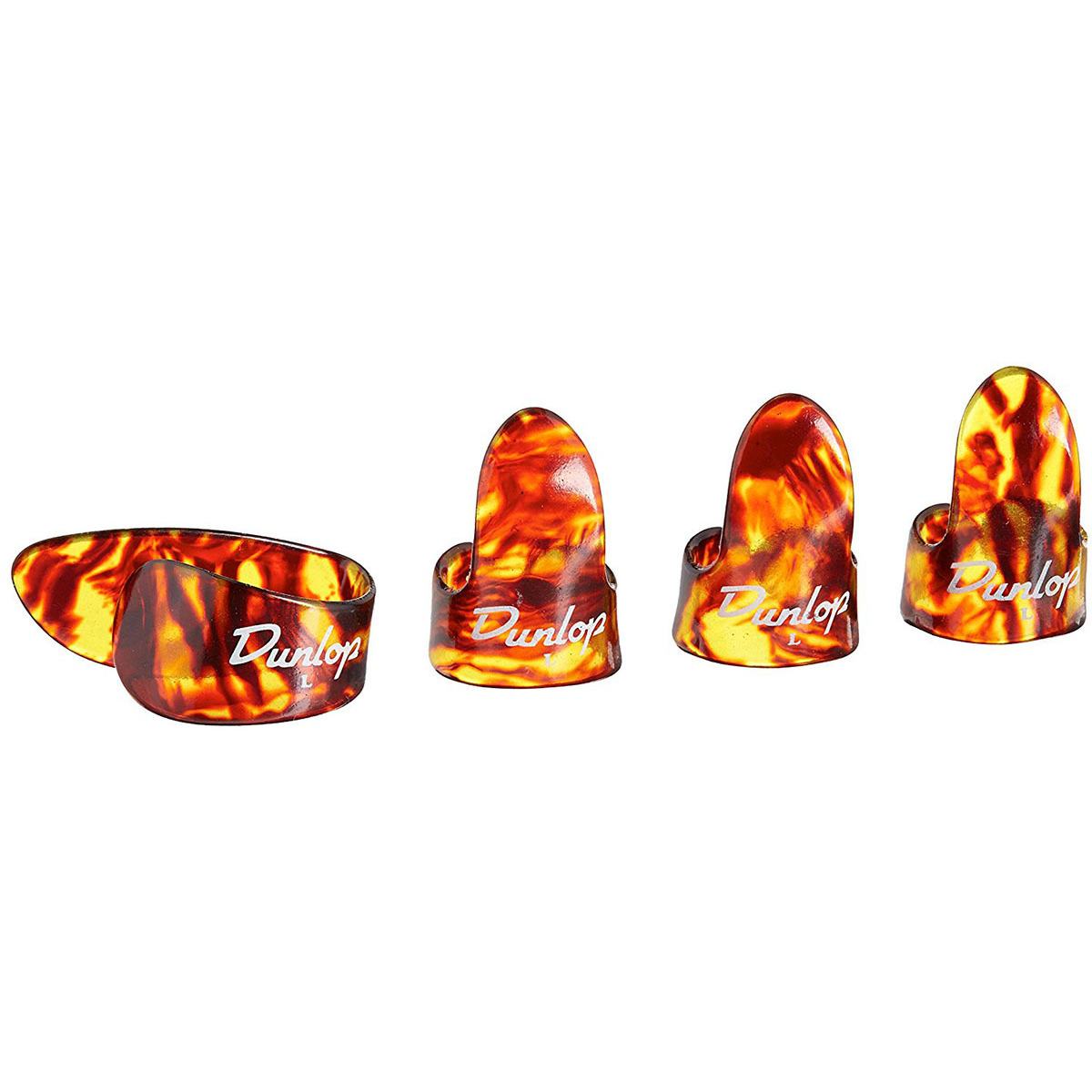 

Медиаторы когти DUNLOP 9020TP Shell Plastic Fingerpicks Large, Коричневый, DUNLOP 9020TP Shell Plastic Fingerpicks Large