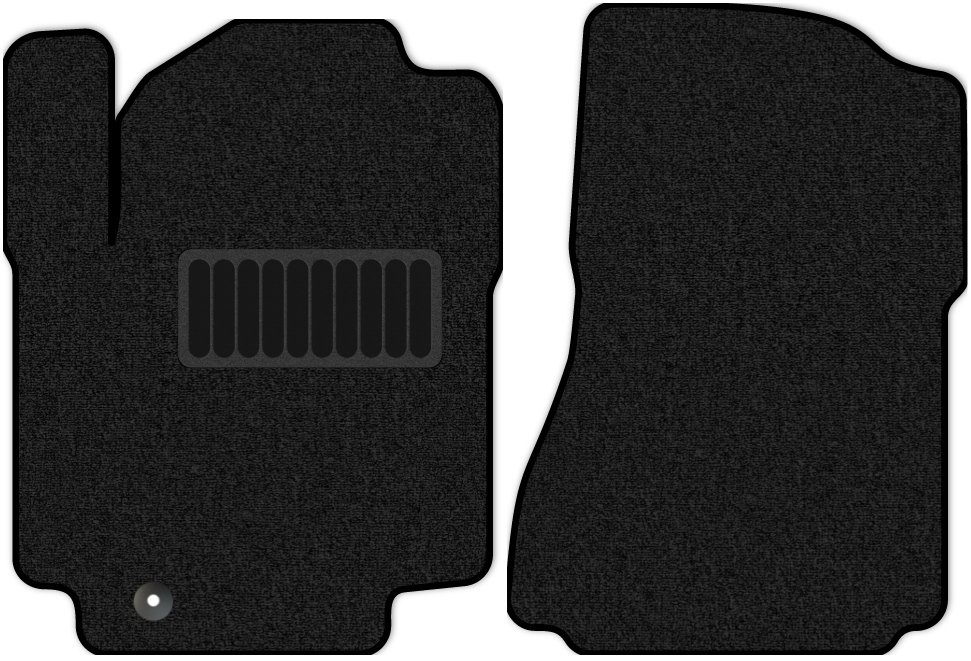 фото Коврики в салон комфорт для nissan nv200 2009 - н.в., 2 шт. черный, текстиль allmone