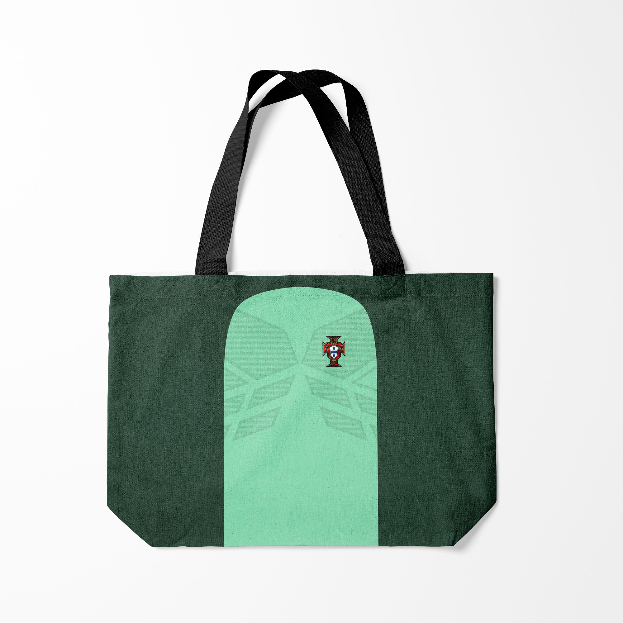 

Сумка шoппер унисекс Burnettie Portugal away, зеленый, Portugal away