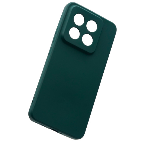 

Накладка Silicone Case для Xiaomi 14 Pro темно-зеленый