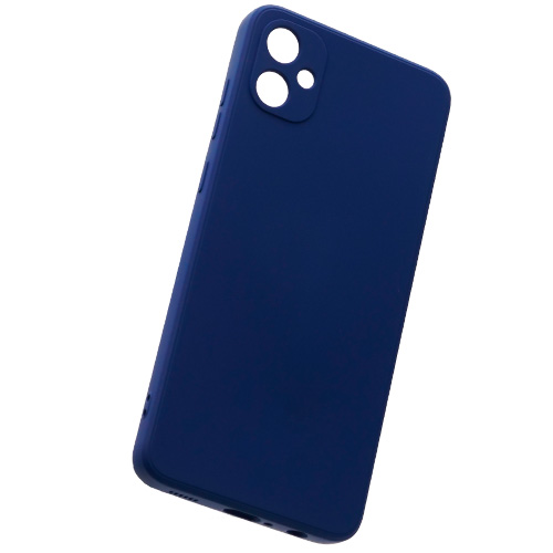 

Чехол Silicone Case для Samsung A05 темно-синий