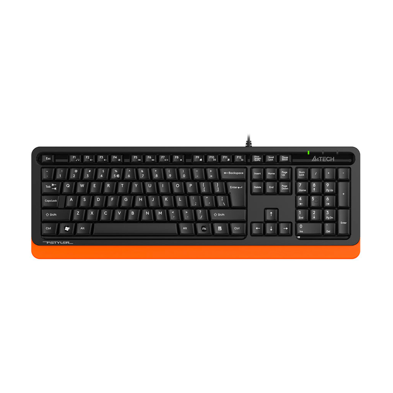 Проводная клавиатура A4Tech Fstyler FKS10 Black/Orange