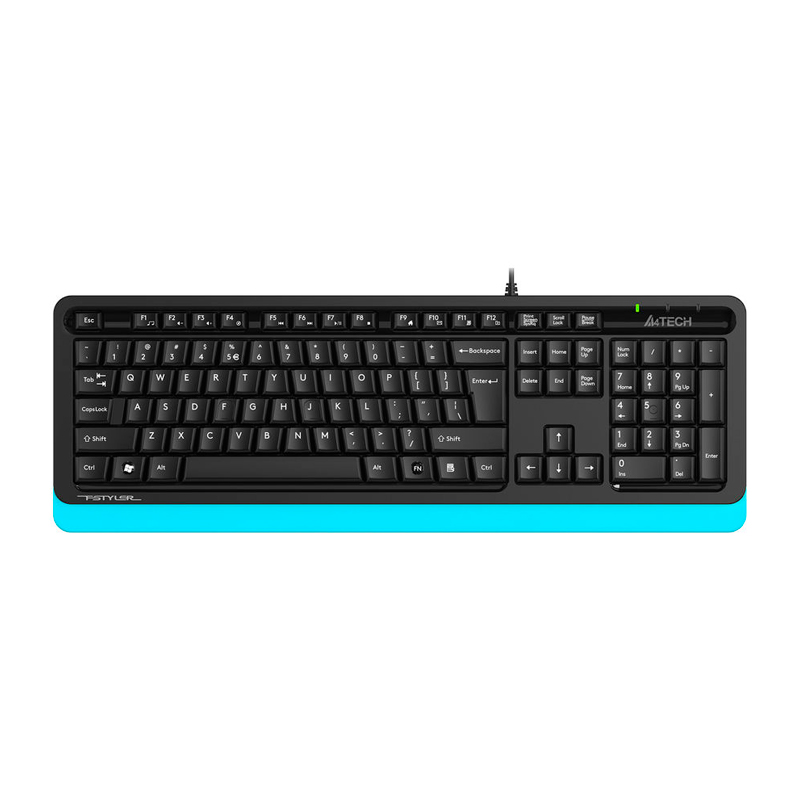 Проводная клавиатура A4Tech Fstyler FKS10 Black/Blue