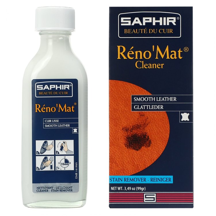 

Очищающее средство для обуви Saphir RENO MAT 100 мл, Бесцветный, RENO MAT