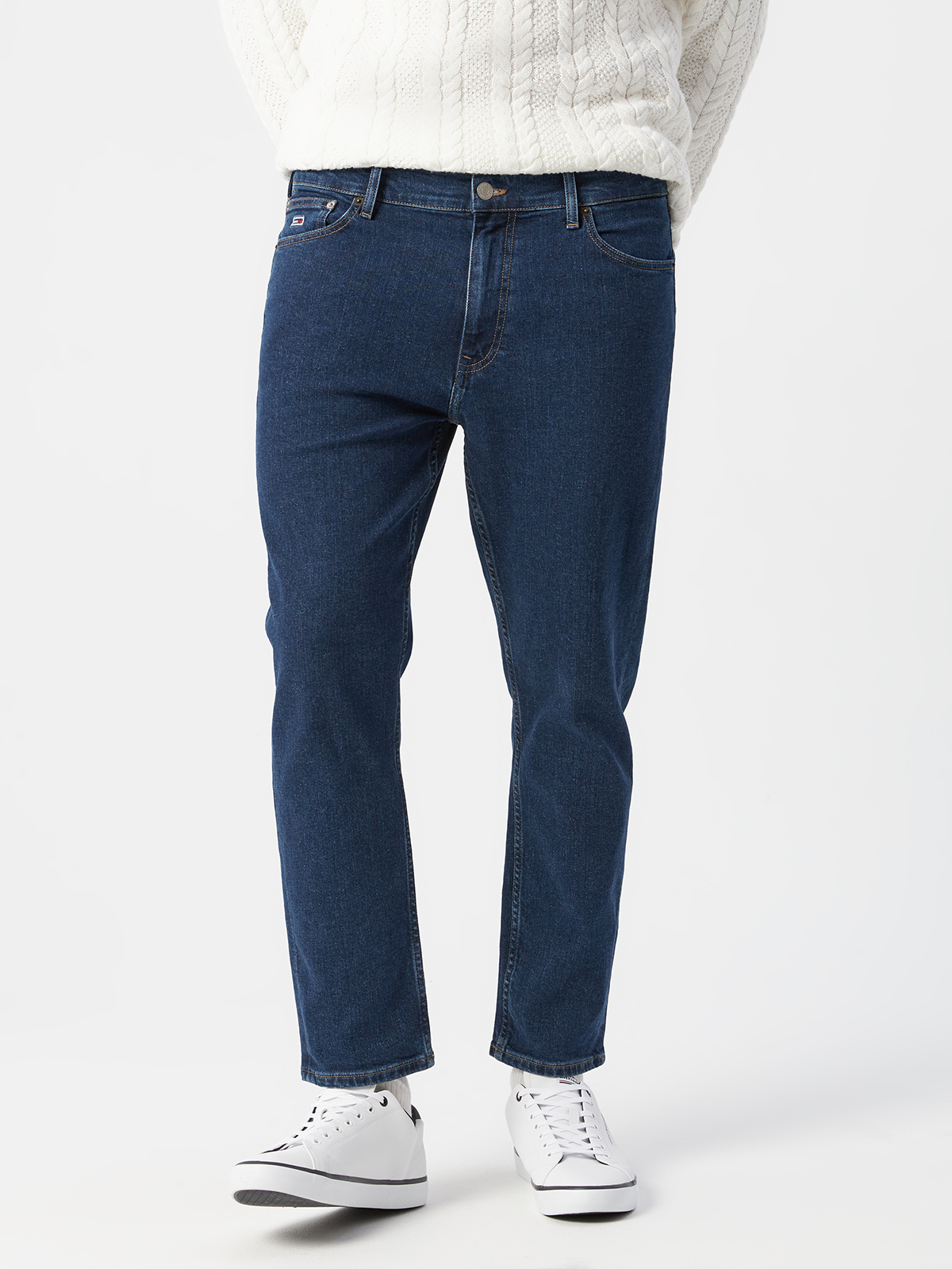 

Джинсы мужские Tommy Jeans DM0DM136771BK синие 31/30, Синий, DM0DM136771BK