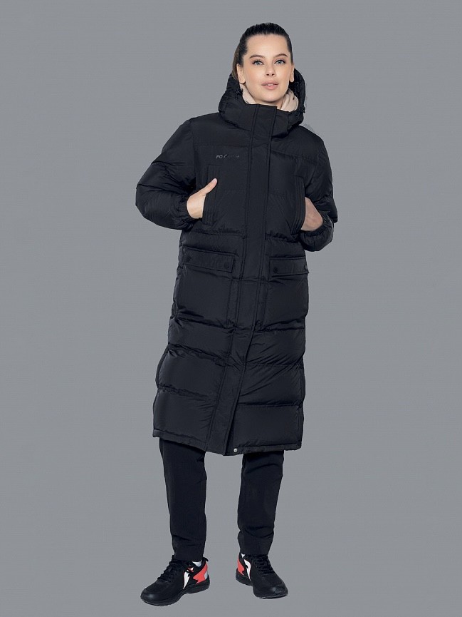 Пальто женское Forward w08220p-bb232 черное L