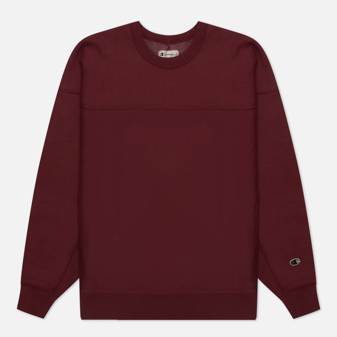 

Свитшот мужской Champion Reverse Weave 216627-RS509 бордовый M, 216627-RS509