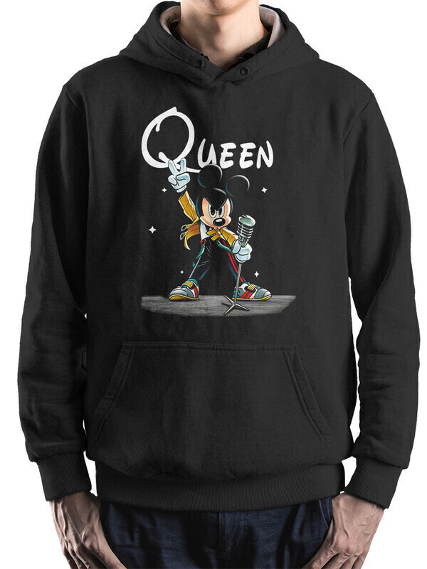 

Худи мужское Dream Shirts Фредди Микки Меркьюри черное 46 RU, Фредди Микки Меркьюри