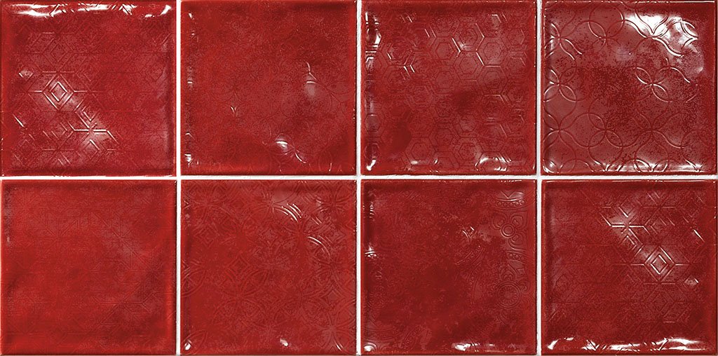

Плитка El Barco CHIC Carmin Decorado 15x15 1 м2, Chic