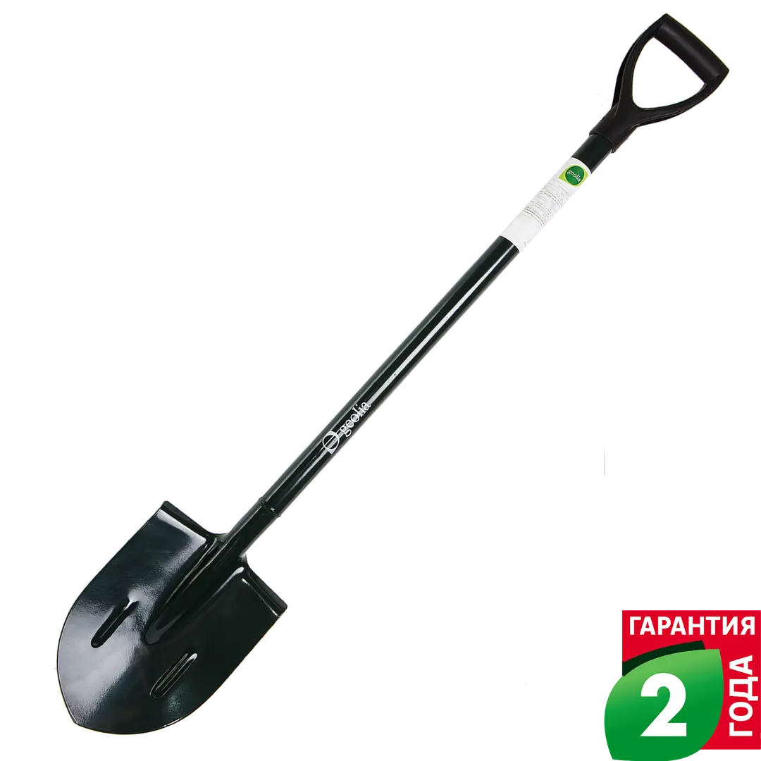 Лопата штыковая для уборки снега Geolia Остроугольная 15033374 205 см x 25 см с черенком 3087₽