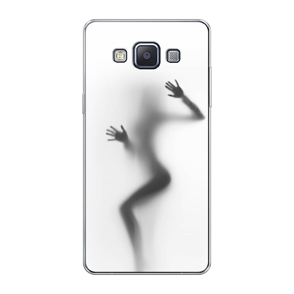 

Чехол Awog на Samsung Galaxy A5 / Самсунг A5 "Девушка в душе", Серый;белый;черный, 20450-7