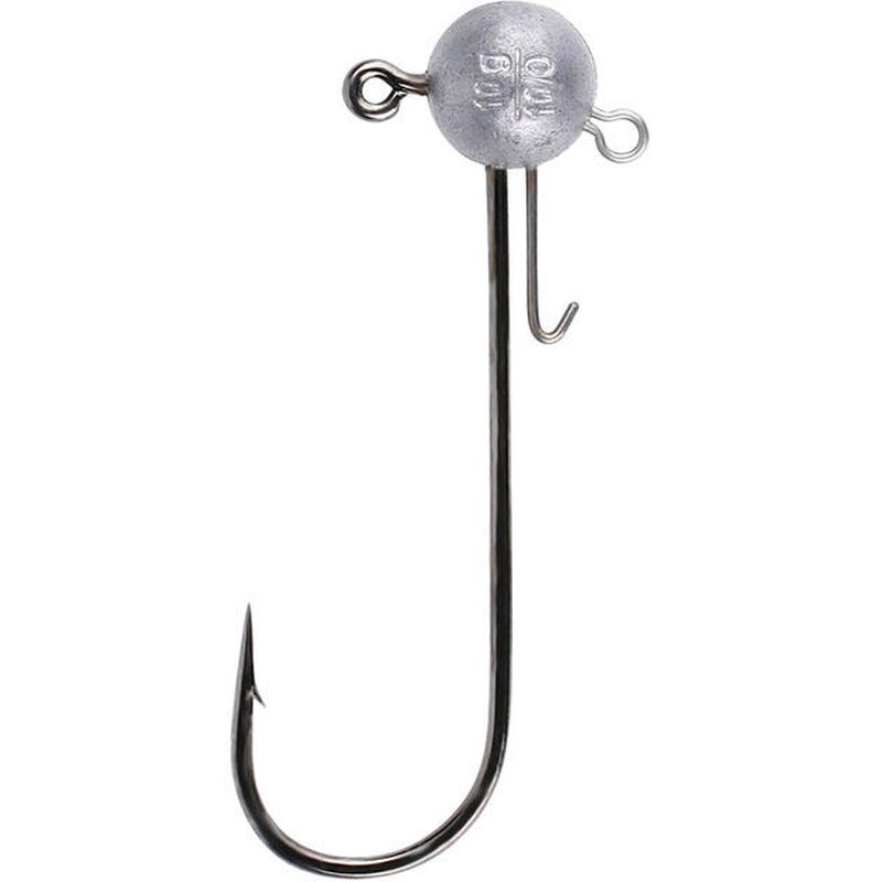 

Джиг-головка JAWS STINGER EYE JIG с доп. ушком и фикс. приманки 10 г - 12/0 ( 2 шт.), Серебристый, Jaws Stinger Eye Jig