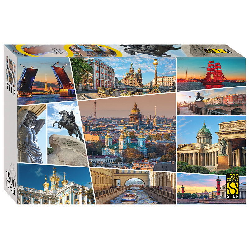 

Мозаика Step Puzzle "puzzle" 1500 "Санкт-Петербург. Город белых ночей"