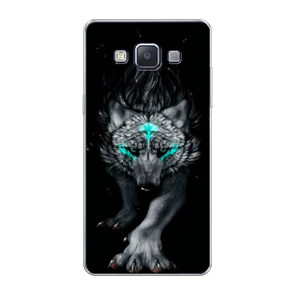 

Чехол Awog на Samsung Galaxy A5 / Самсунг A5 "Волшебный волк", Черный;серый, 20450-2