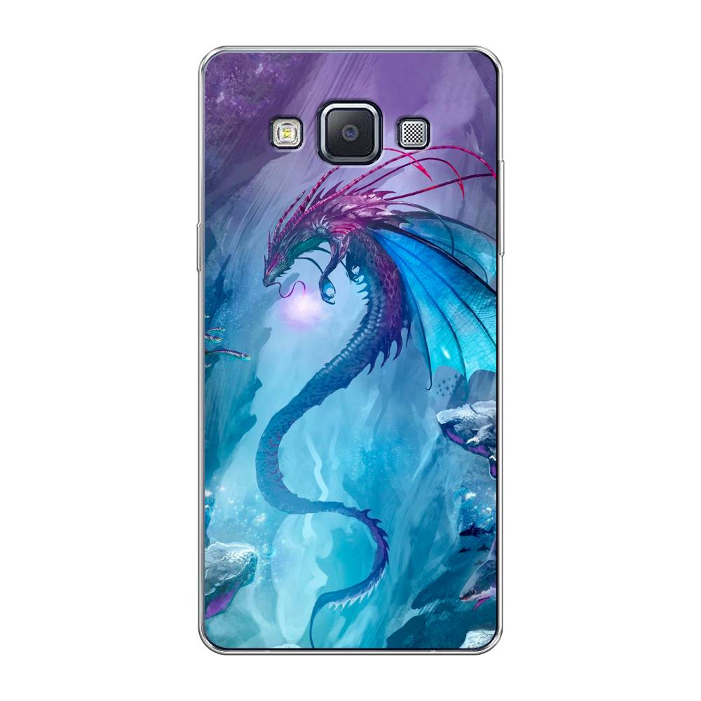 

Чехол Awog на Samsung Galaxy A5 / Самсунг A5 "Водный дракон", Голубой;фиолетовый;синий, 20450-2