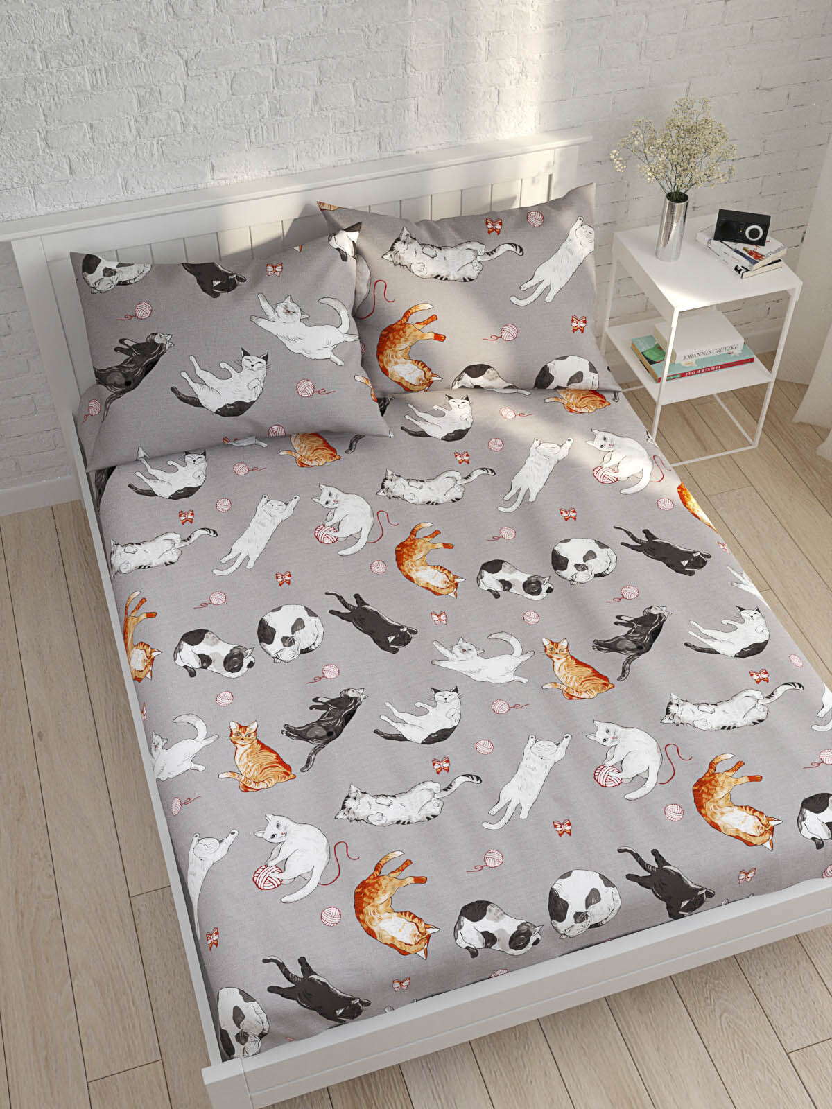 

Простынь Котики Котики "Kitties" 150х215 см