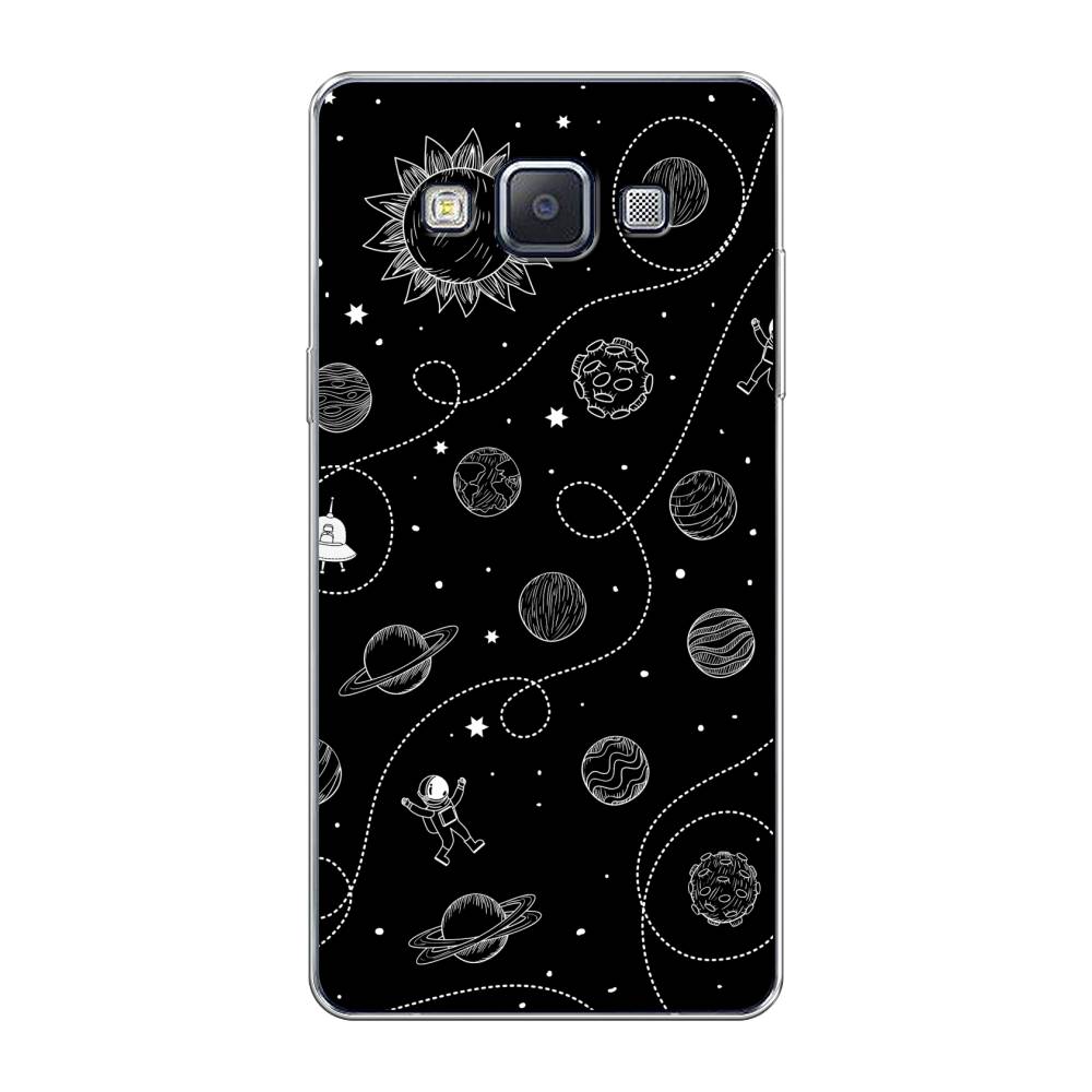 

Чехол Awog на Samsung Galaxy A5 / Самсунг A5 "В невесомости", Бежевый, 20450-4