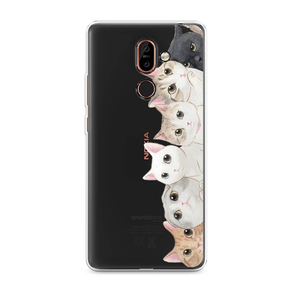 

Чехол Awog "Котики" для Nokia 7 plus