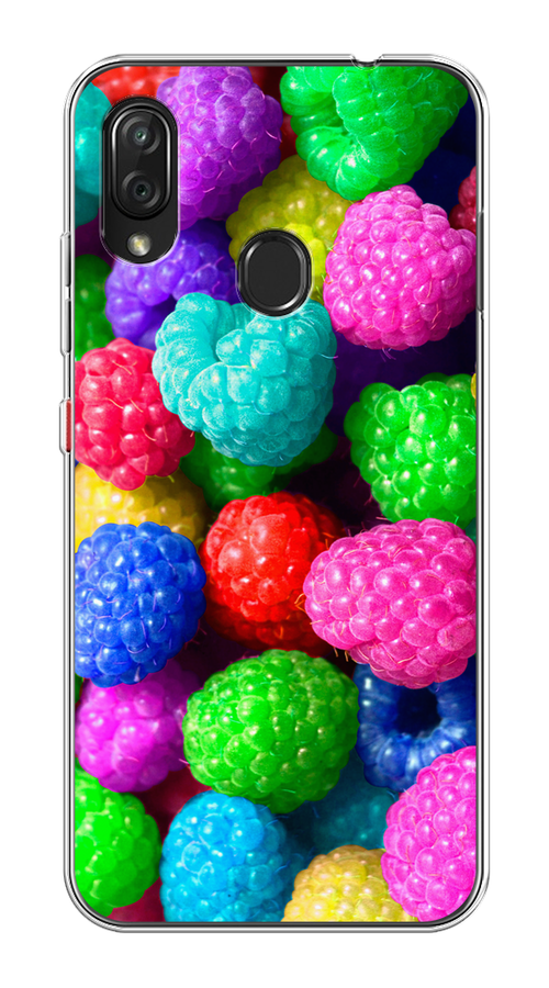 

Чехол на ZTE Blade V10 Vita "Леденцовая малина", Фиолетовый;розовый;зеленый, 132650-1