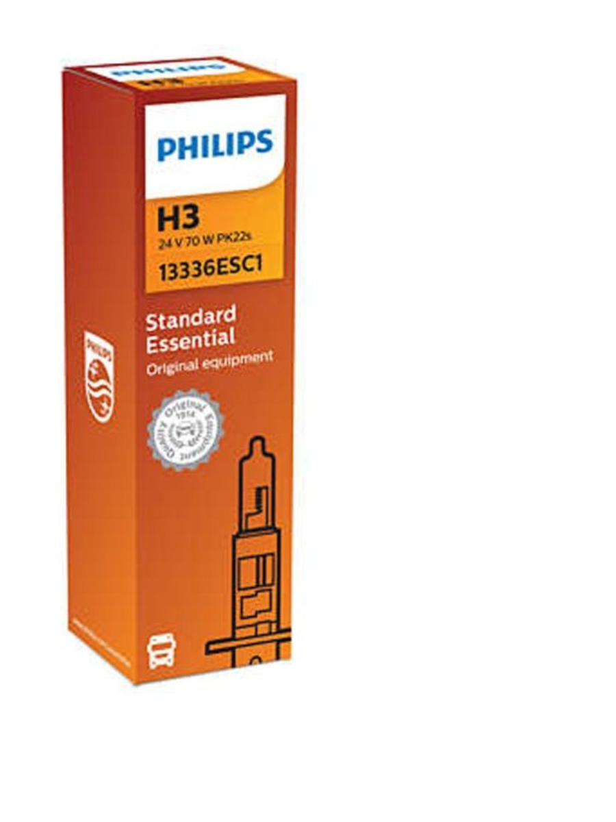 Галогенная лампа Philips H3 (70W 24V) Standard 1шт +QR код подлинности