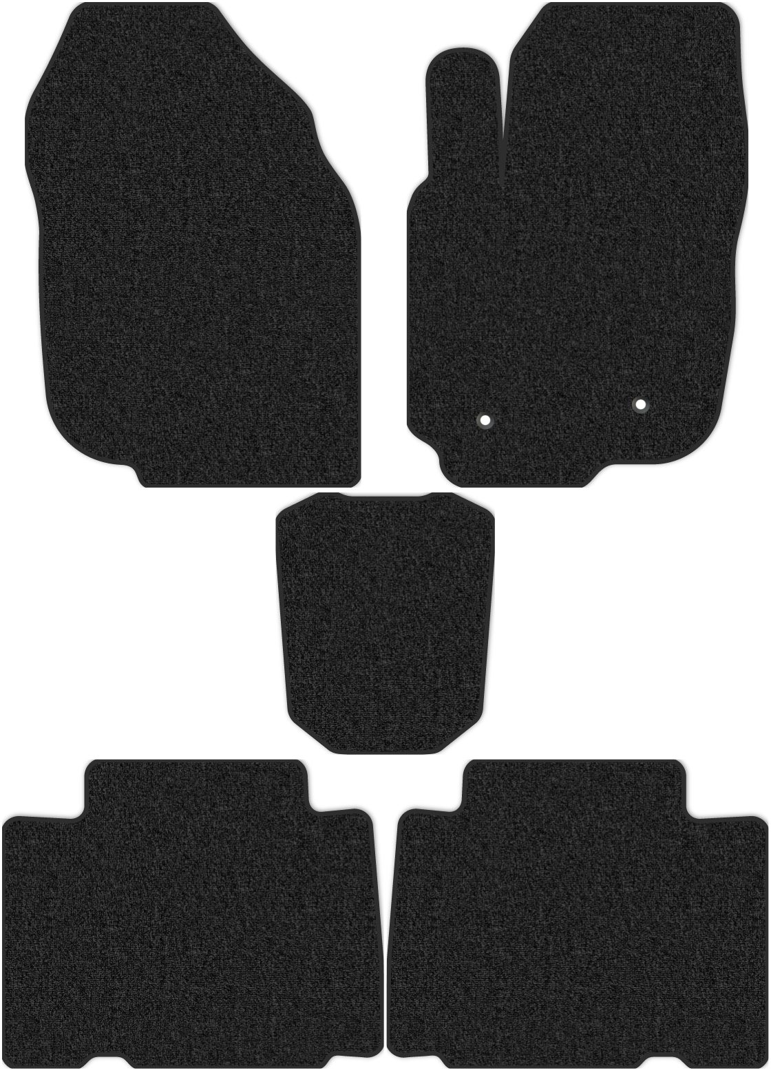 

Коврики текстильные Allmone Классик для Toyota Rav4 long III ACA33 2008 - 2012, 4836-S5YLT-A