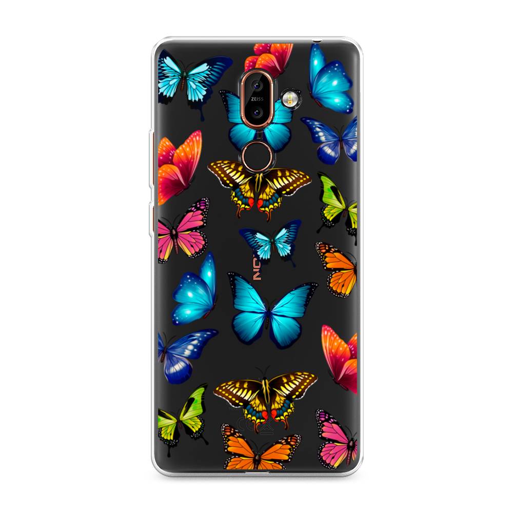

Чехол Awog "Разные бабочки" для Nokia 7 plus