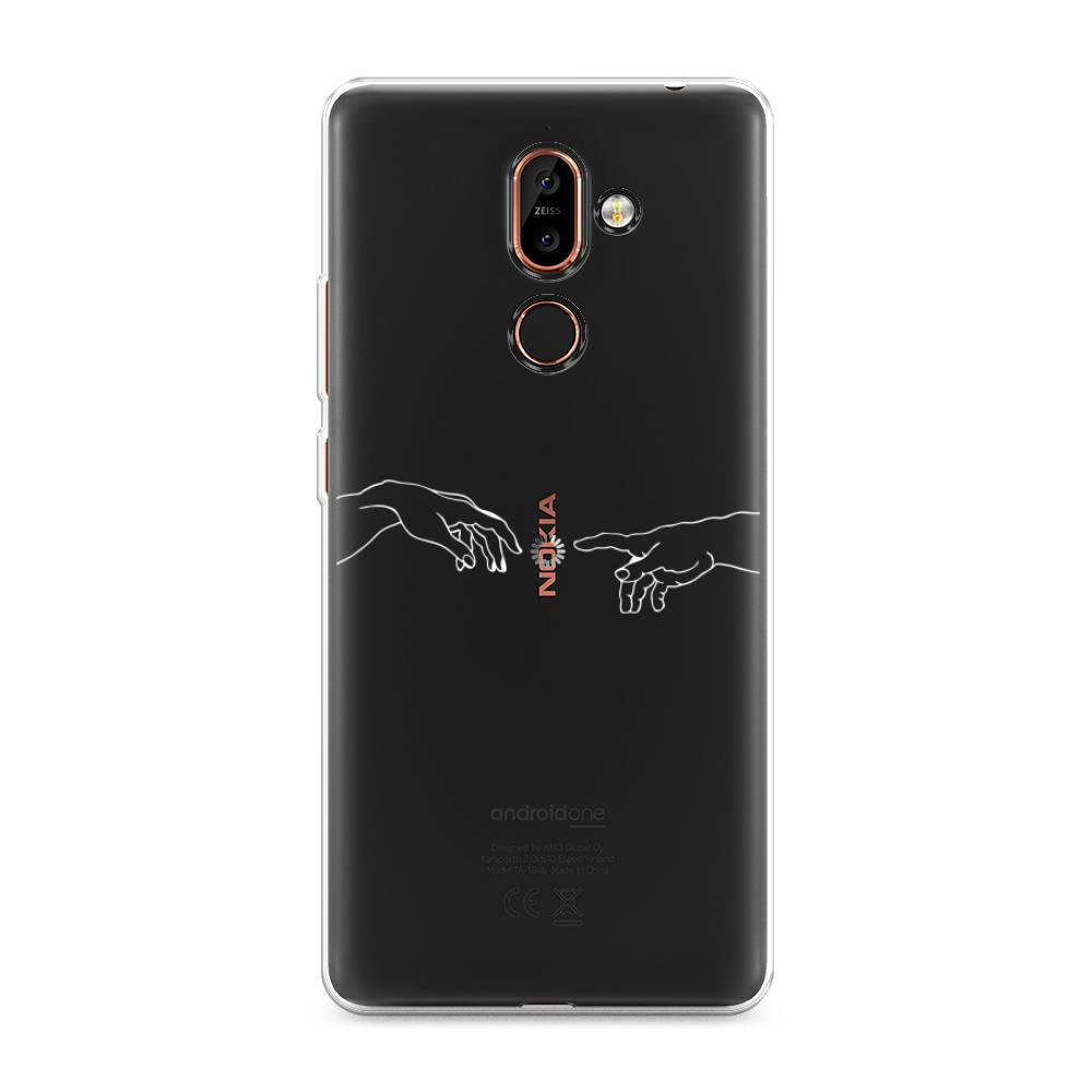 

Чехол Awog на Nokia 7 plus / Нокиа 7 plus "Загрузка творения", Белый;серый;прозрачный, 121050-10