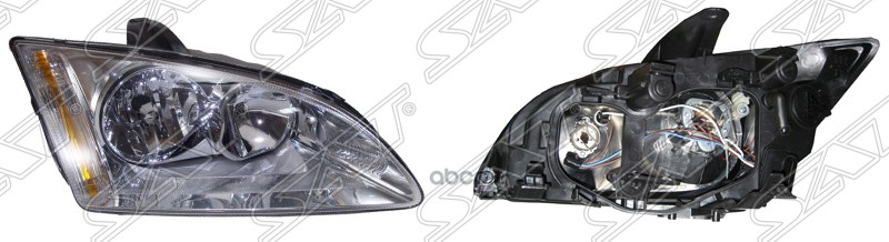 

Фара Ford Focus Ii 05-08 Rh (правый) Хром Sat арт. ST-431-1169R