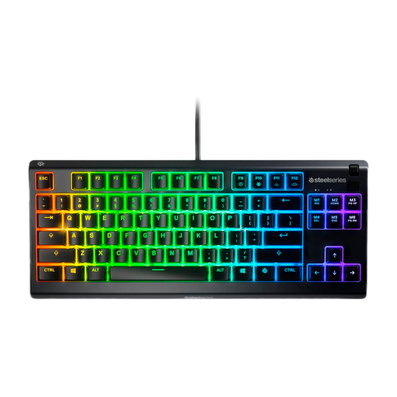 Проводная игровая клавиатура SteelSeries Apex 3 TKL Black