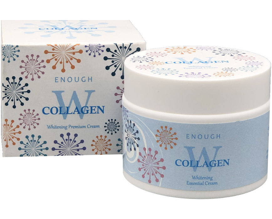 Крем для лица Enough W Collagen Whitening Premium Cream осветляющий 50 мл