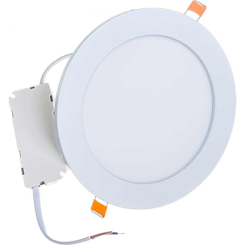 фото Светодиодный круглый светильник эра led 1-12-4k led 12w 220v 4000k б0017488