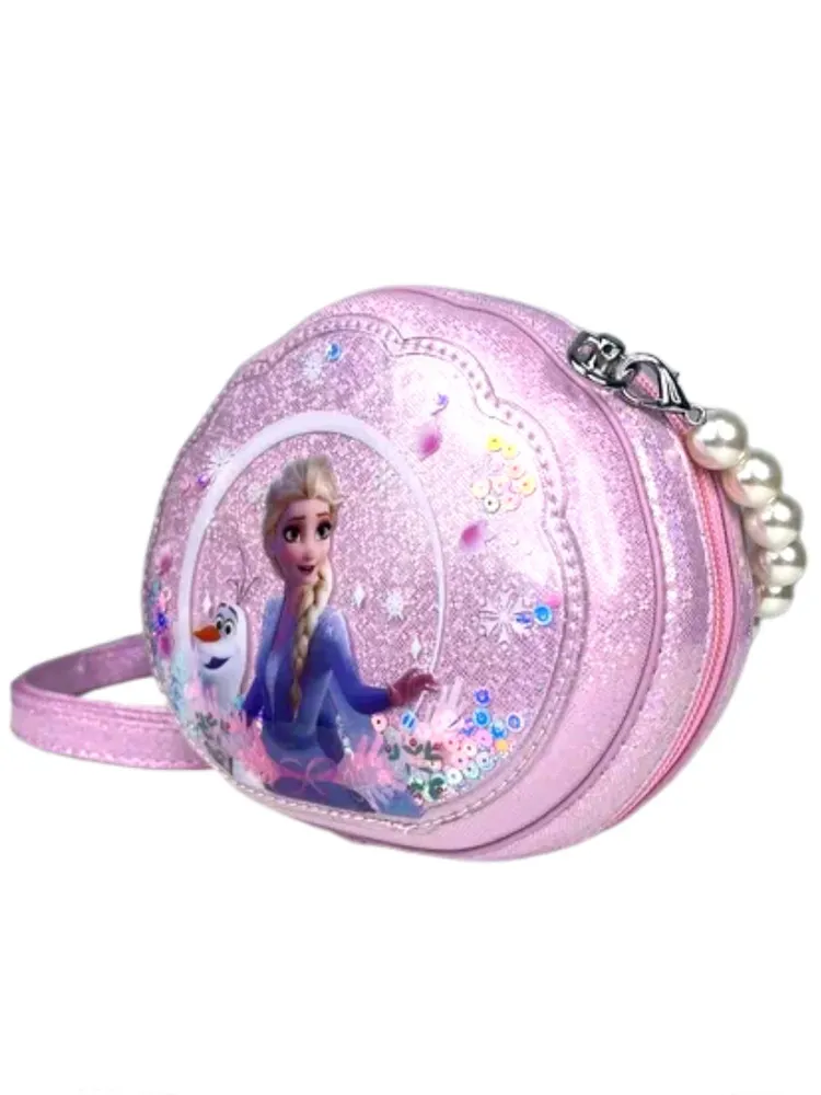 Детская сумка A.B.Store Холодное сердце овальная розовая