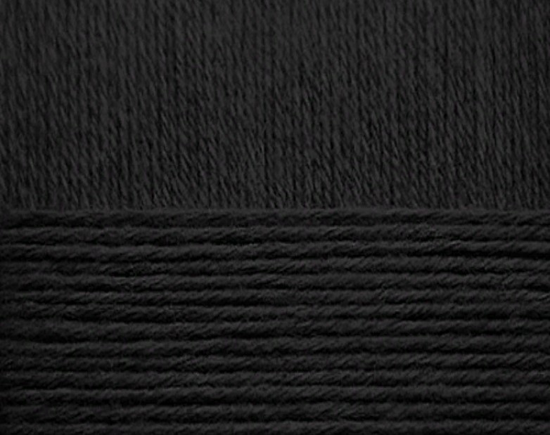 

Пехорка Детский каприз Fit, акрил, 5х50 г, 225 м, цвет 002 черный
