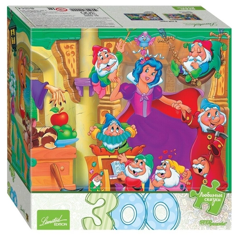

Мозаика Step Puzzle "puzzle" 300 "Белоснежка" (Limited Edition) (Любимые сказки)