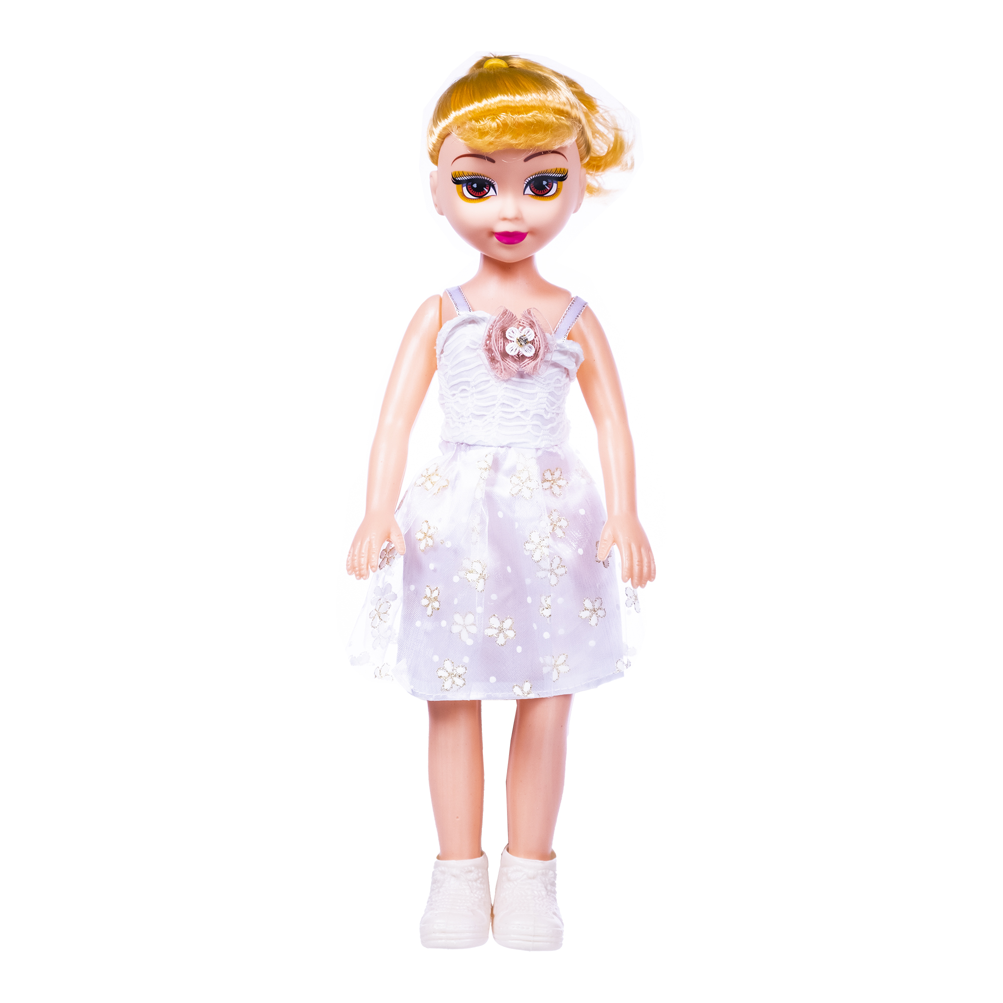 Кукла Феникс тойз со звуком, в комплекте с батарейками, 43 см, 1000063 кукла классическая алена со звуком высота 30 см микс