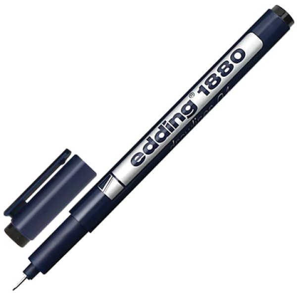 Ручка капиллярная Edding 151298 черная