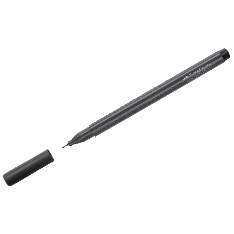 Ручка капиллярная Faber-Castell 143318 черная