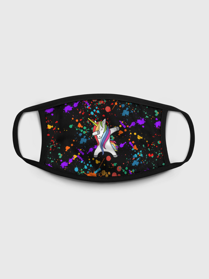 

Многоразовая маска унисекс Burnettie Rainbow Unicorn, Разноцветный, Rainbow Unicorn
