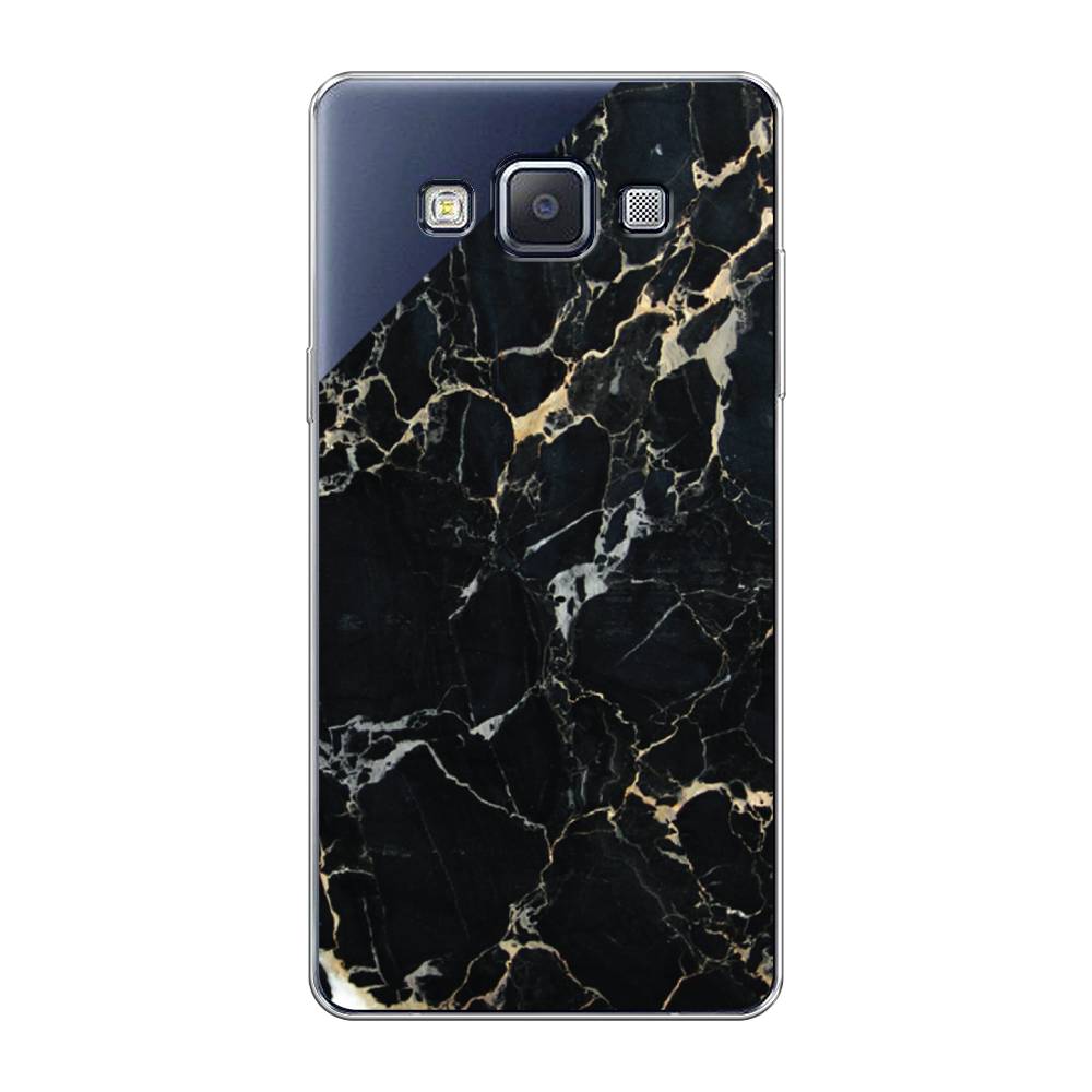 

Чехол Awog на Samsung Galaxy A5 / Самсунг A5 "Черный мрамор уголок", Черный;золотистый, 20450-3